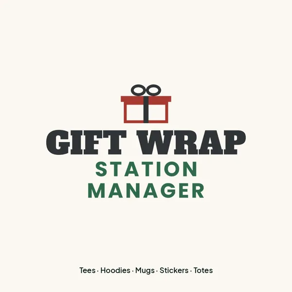 "Gift Wrap Station Manager" design for light products