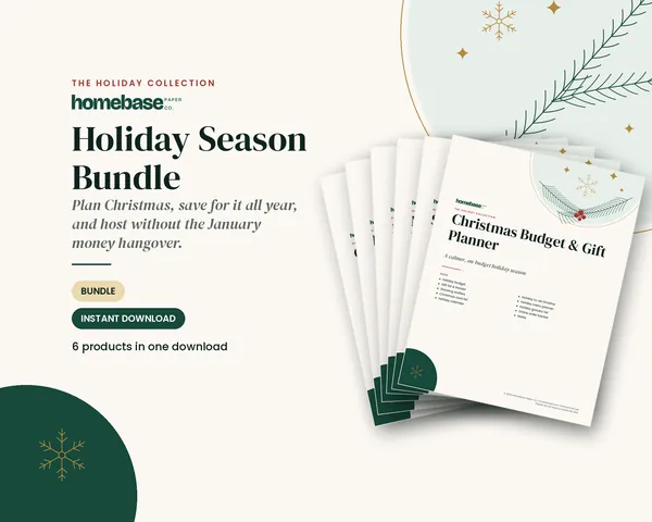 Holiday Season Bundle – everything included