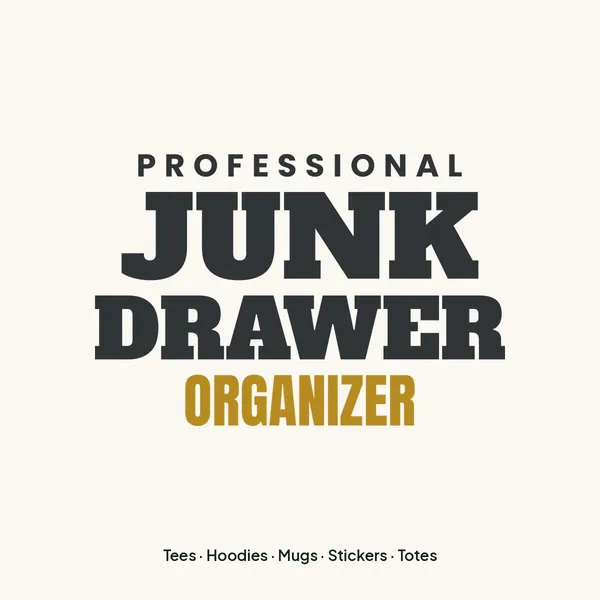 "Professional Junk Drawer Organizer" design for light products