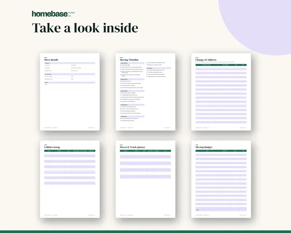 Moving Planner – page preview