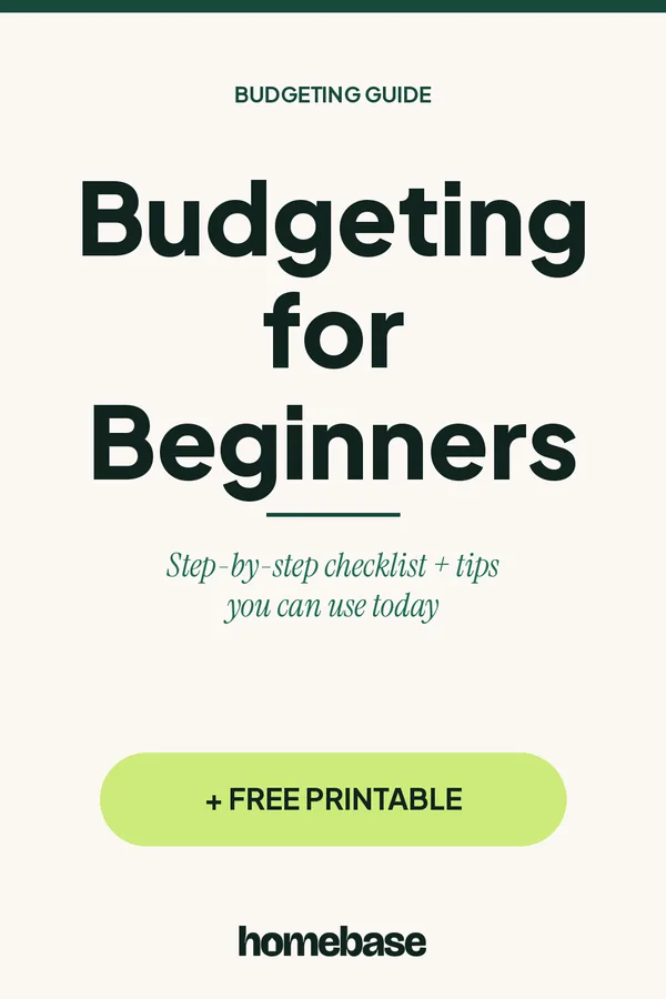 Budgeting for Beginners: How to Make Your First Budget (and Actually Keep It) - Pinterest graphic