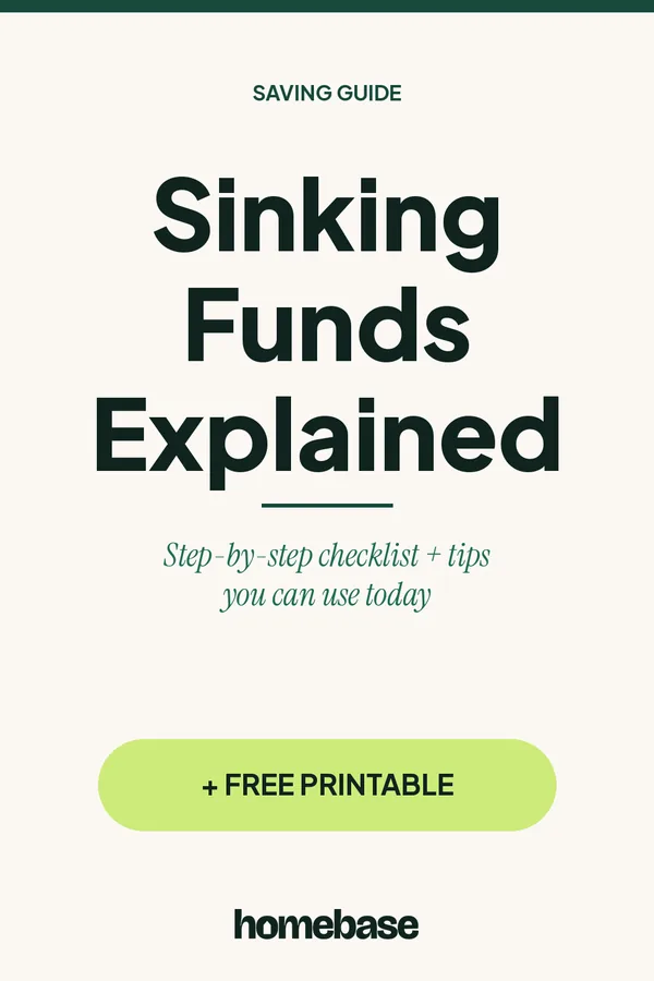 Sinking Funds Explained: How to Save for Irregular Expenses Without Stress - Pinterest graphic